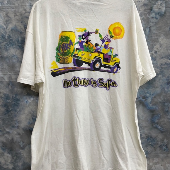 Vintage Citra Soda Tee mens Size XL White Good Condition Delta Tag - Picture 5 of 6